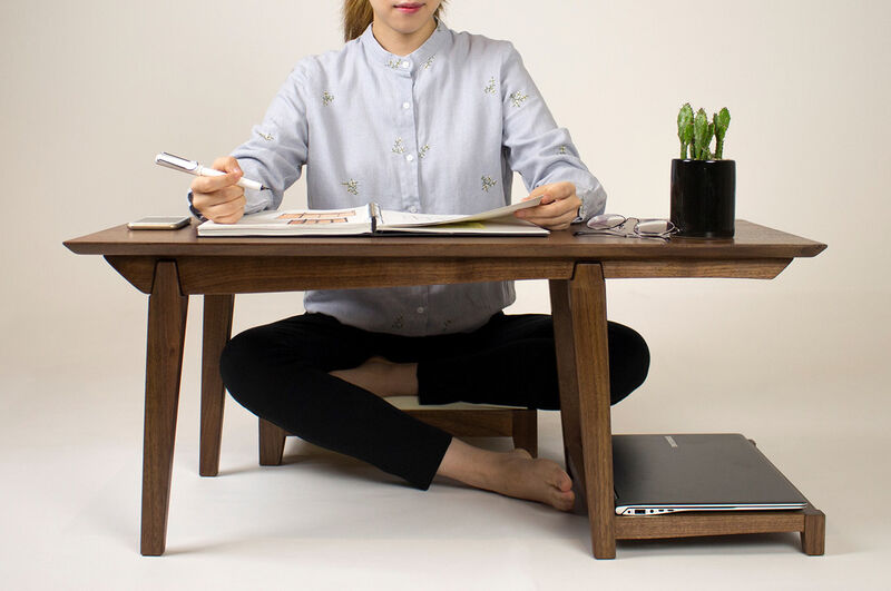 small floor desk