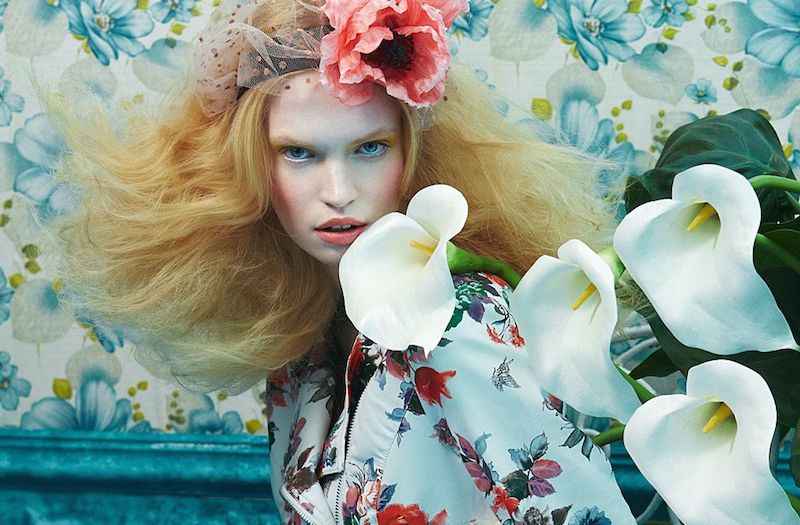 Floral Fantasy Editorials