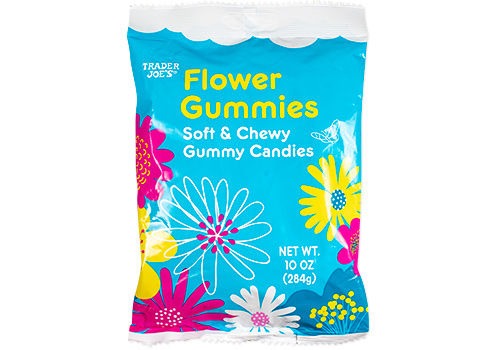 Chewy Floral Gummy Candies Flower Gummies