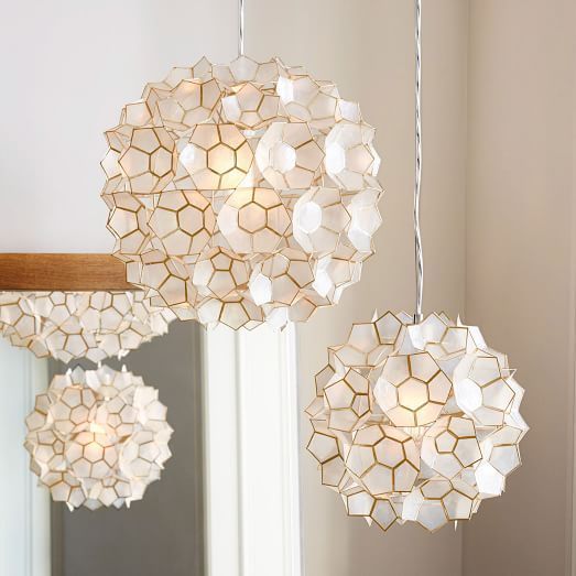 Floral Origami Lighting