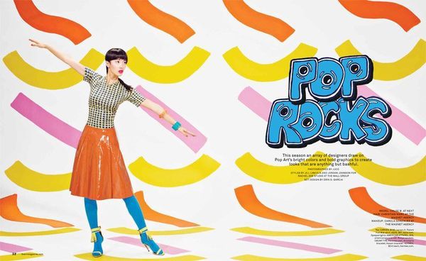 Pop Art-Inspired Editorials