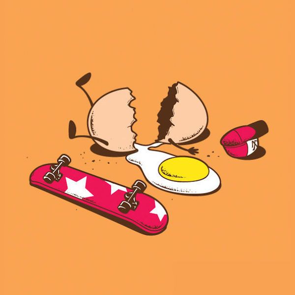 Imaginative Food Comics