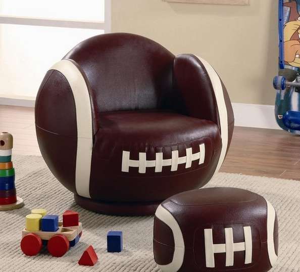 Football-Shaped Furniture