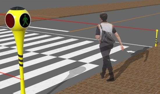 Solar-Powered Quad Crosswalks