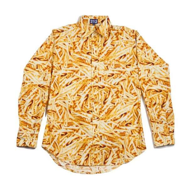 Fancy Fast Food Button-Ups