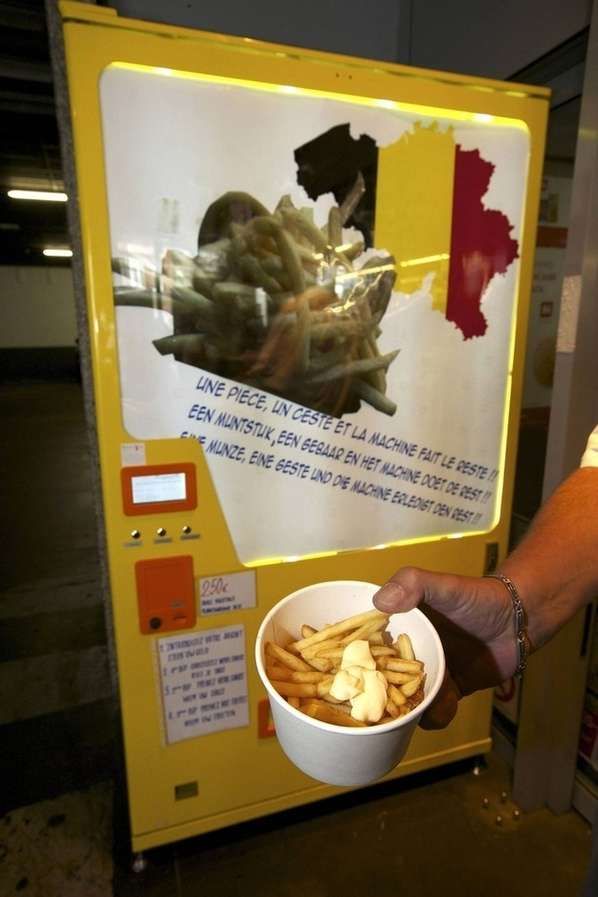 French Fry Vending Machines