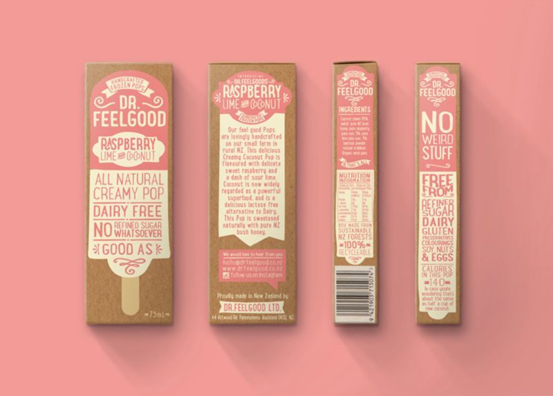 Retro Popsicle Branding