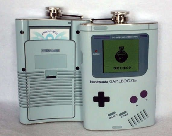 Video Game-Inspired Flasks