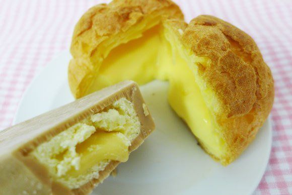 Cream Puff Popsicles