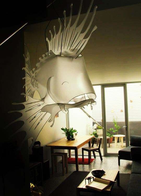 Giant Fish Lighting