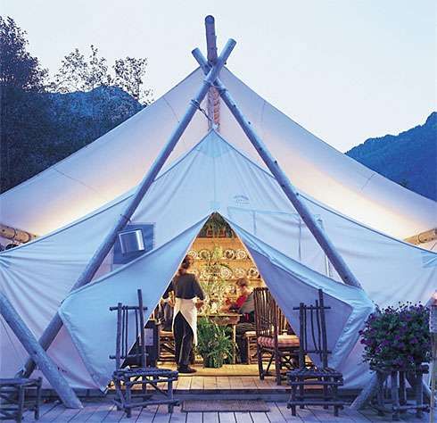 Glamping in Clayoquot