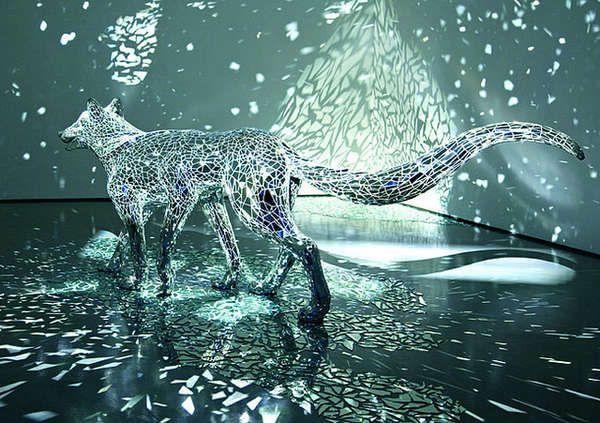 Reflective Animal Art