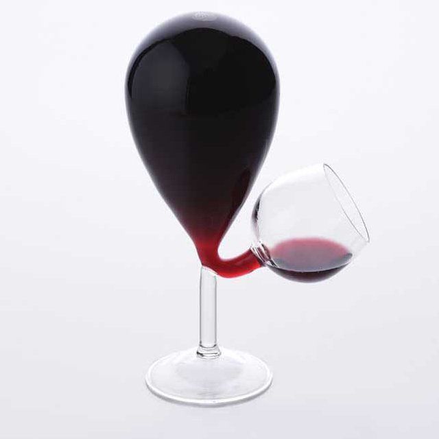 Balloon-Inspired Wine Glasses