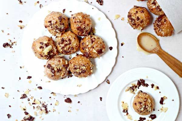 Boozy Glazed Donut Holes