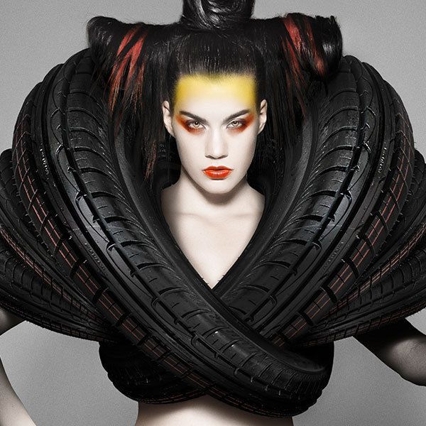 Titillating Tire-Couture Ads