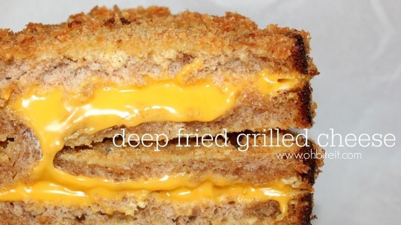 Deep-Fried Cheese Sandwiches
