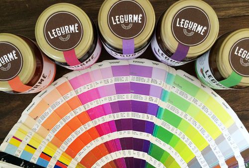 Paint Swatch Salsa Labels