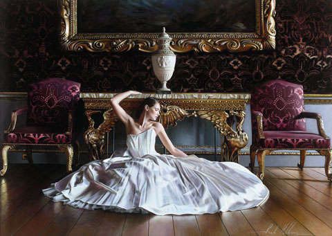 Ballet-Inspired Nuptial Paintings