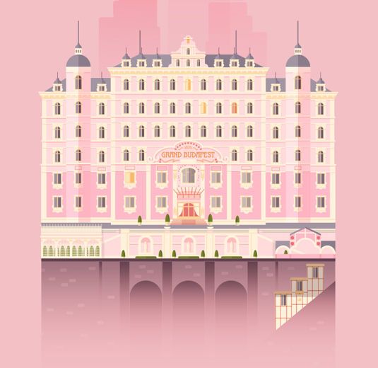 Pop Culture Hotel Illustrations