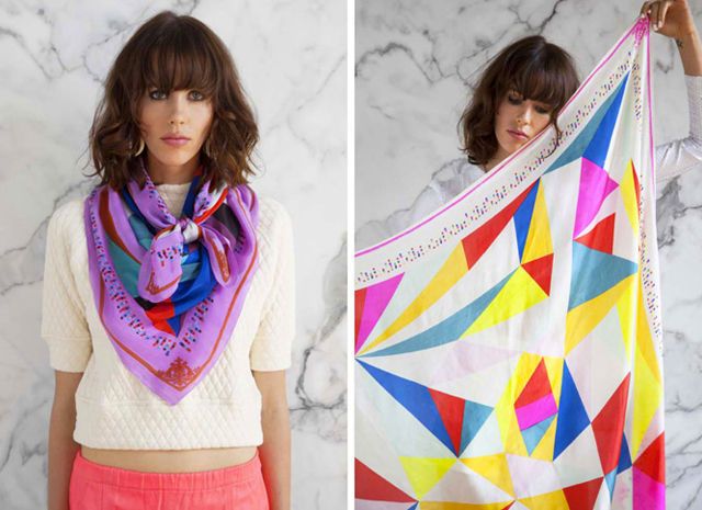 Graphic Scarf Collections