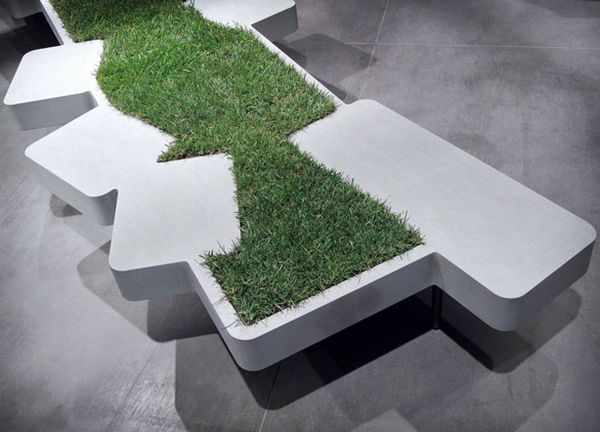 Eco-Friendly Turf Seating