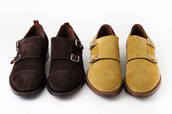 Belted Suede Loafers