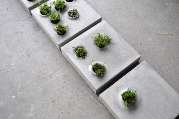 Planter-Inspired Sidewalks