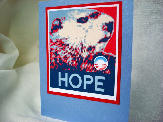 Presidential Groundhog Greetings