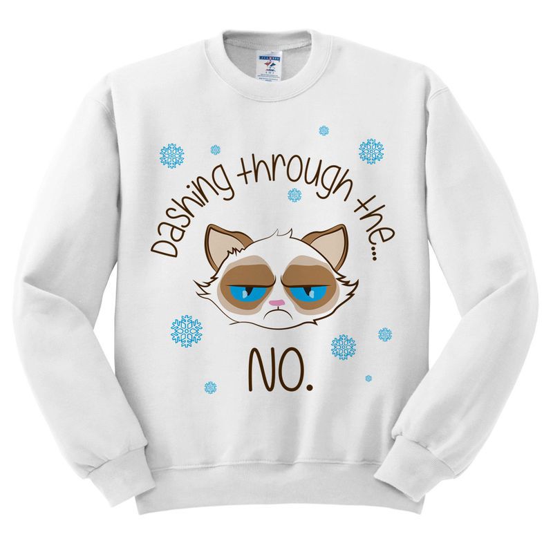 Cranky Christmas Sweaters grumpy cat christmas