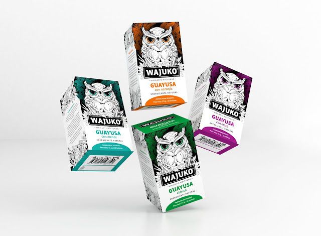 Amazonian Owl Tea Packaging