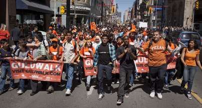 Youth Activist Marches