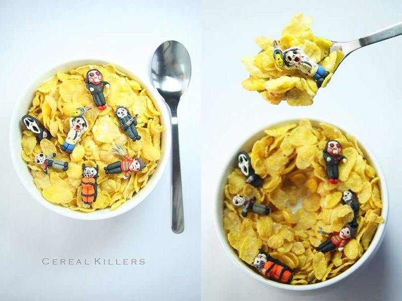 Macabre Wordplay Cereals