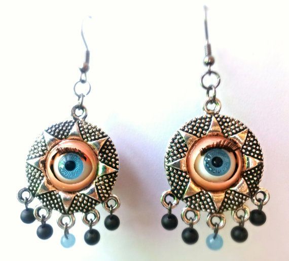 Blinking Eye Earrings