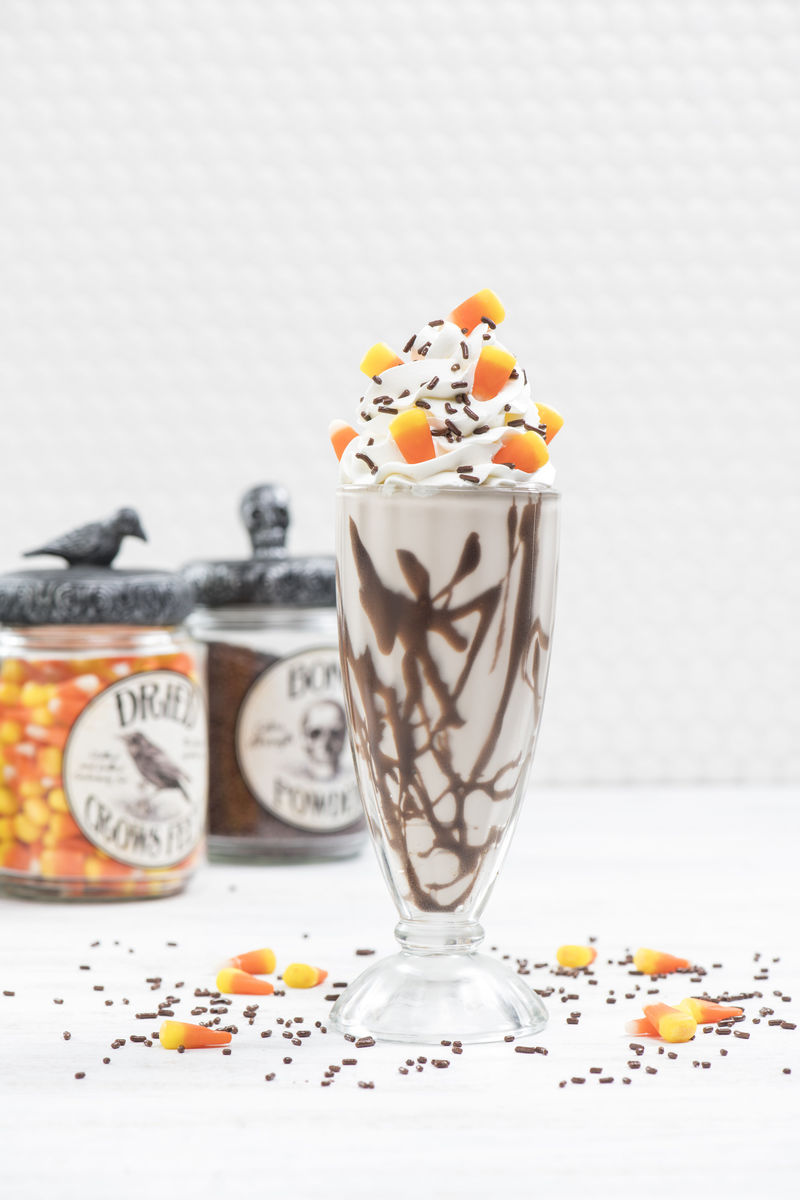 Boozy Halloween Milkshakes : halloween milkshake