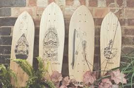 Artistically Inventive Handcrafted Skateboards