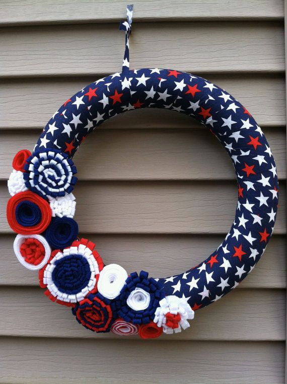 Patriotic Door Decor