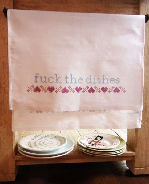 Vulgar Tea Towels