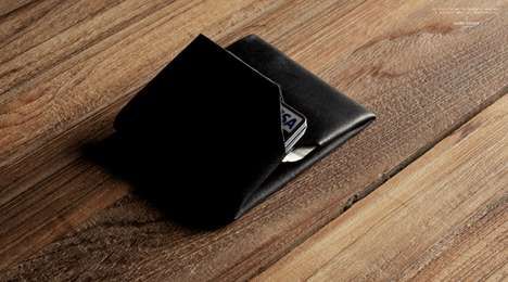 Single-Cut Leather Wallets