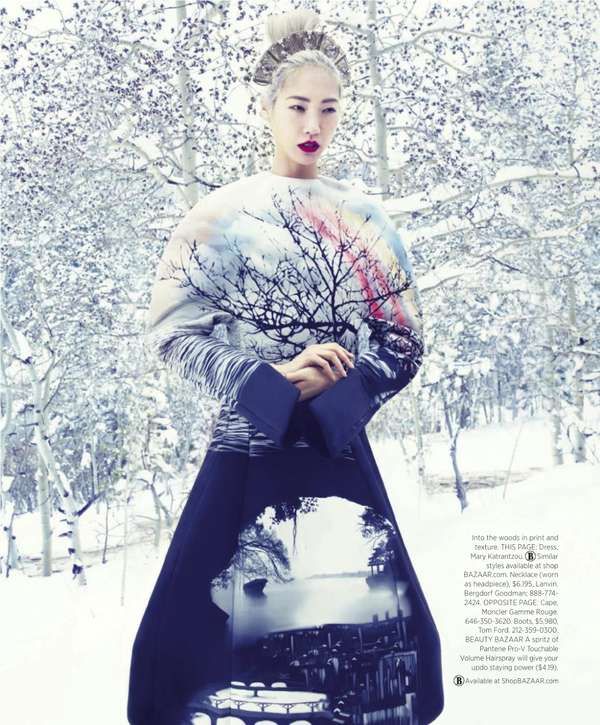 Stunning Snow-Filled Editorials