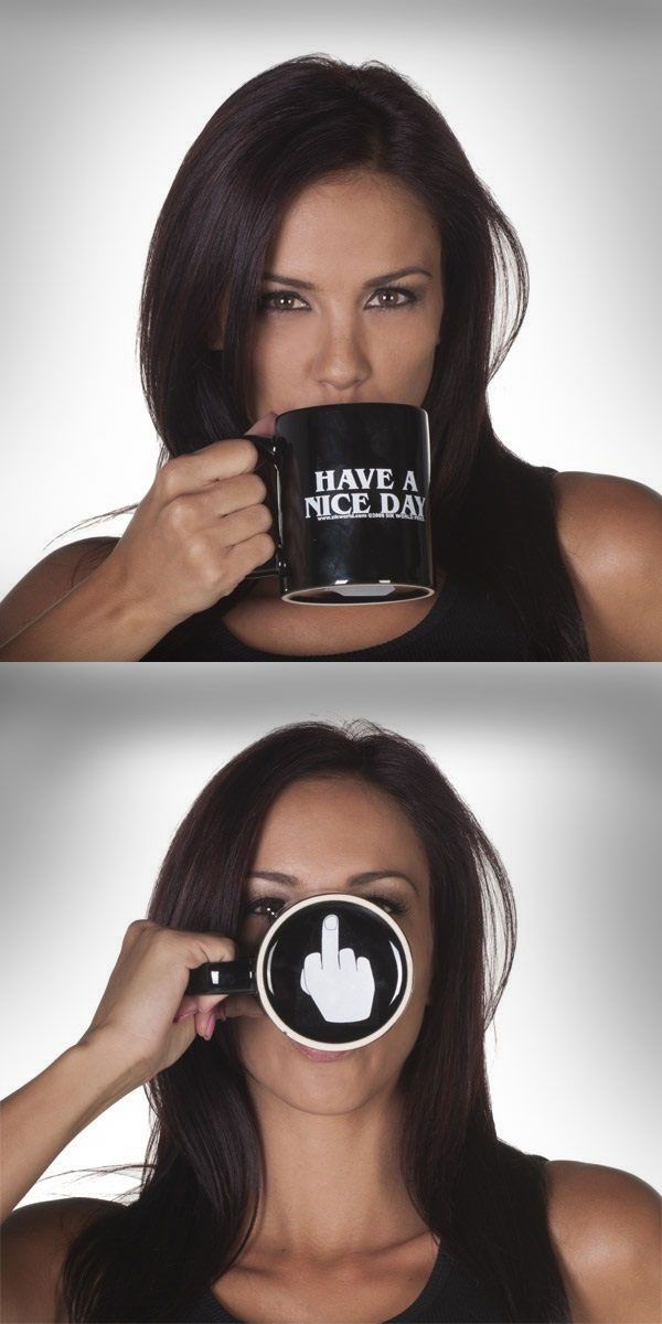 Obscene Gesture Mugs