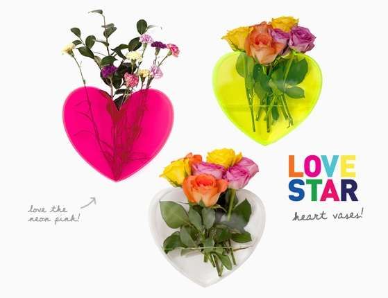 Love-Shaped Flower Pots