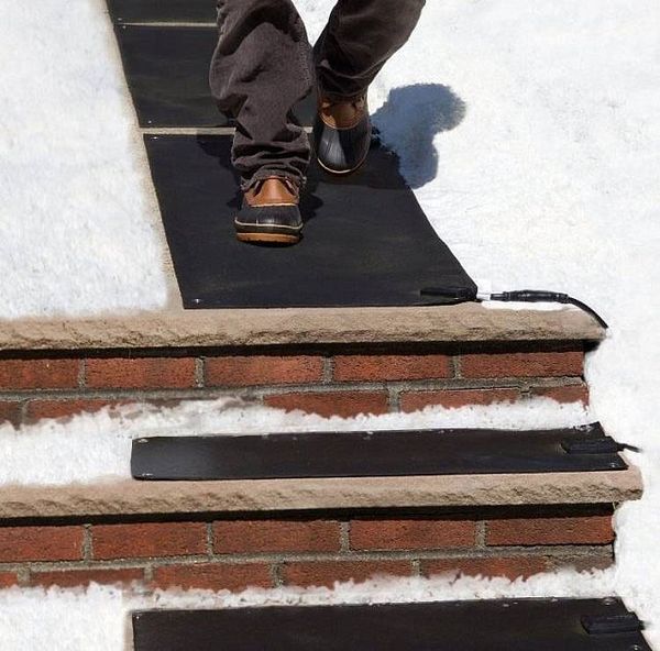 Snow-Melting Heating Mats