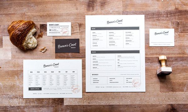 Southern Rustic Bakery Branding