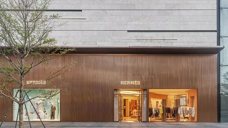 Facade of Hermes Flagship Store in Moscow Editorial Stock Photo - Image of  luxurious, luxury: 64085448
