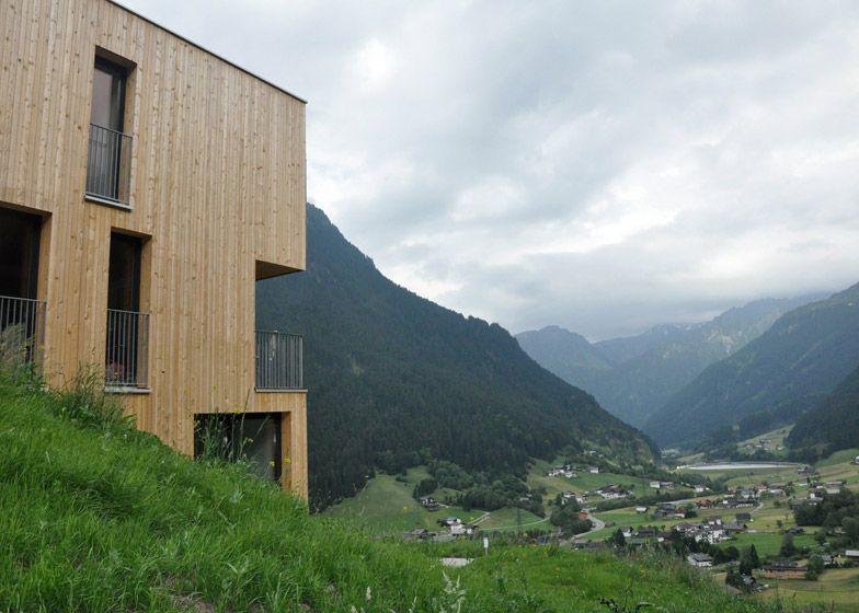 Rectangular Wooden Abodes