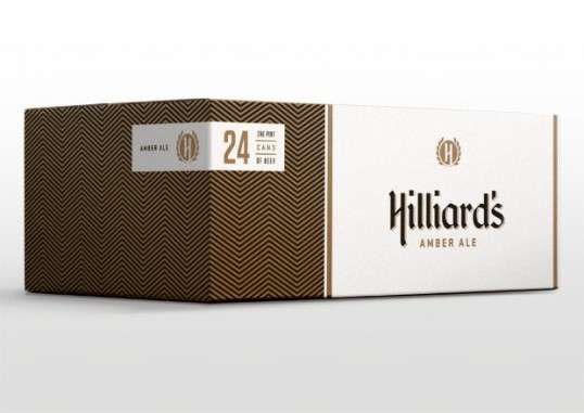 Hip Herringbone Booze Branding