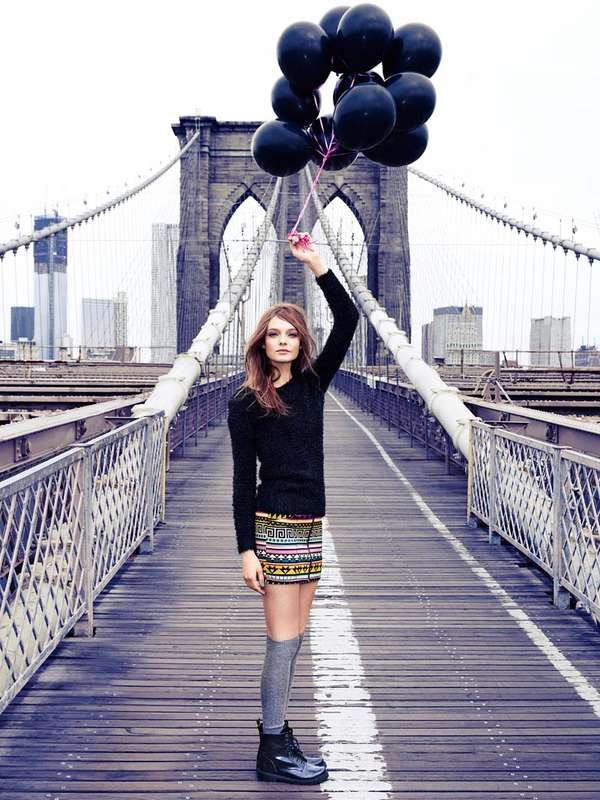 Brooklyn Bridge Fashion Ads