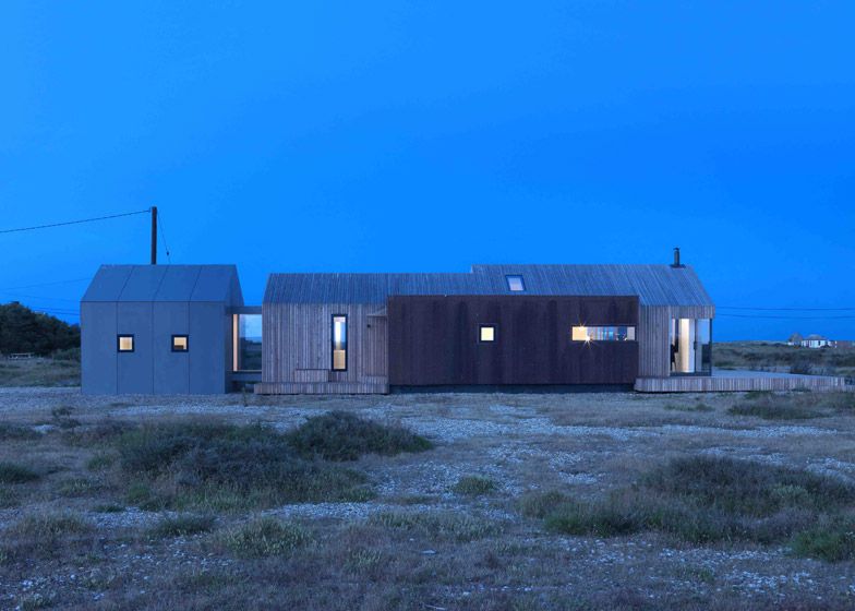 Secluded Weathered Cabins