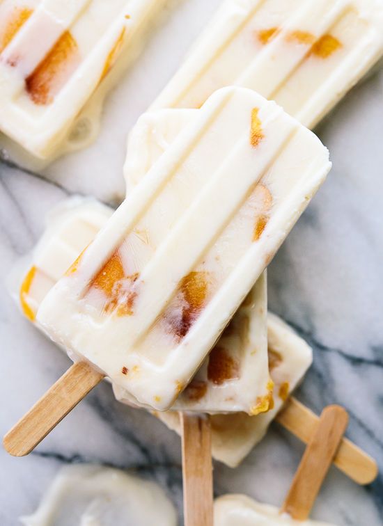 Homemade Honey Popsicles