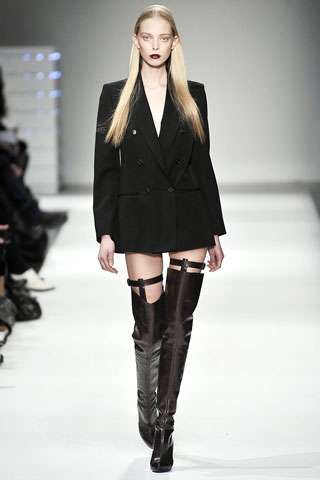 Thigh-High Garter Boots